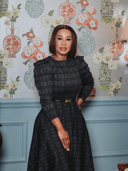 Flare Houndstooth Dress